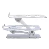 „StarTech.com“ nešiojamojo kompiuterio stovas stalui, ergonomiškas nešiojamojo kompiuterio stovas reguliuojamo aukščio, aliuminis, nešiojamas, atlaiko iki 22 svarų (10 kg), sulankstomas nešiojamojo kompiuterio laikiklis stalui – pasviręs nešiojamojo kompiuterio keltuvas / pakėlimo įrenginys