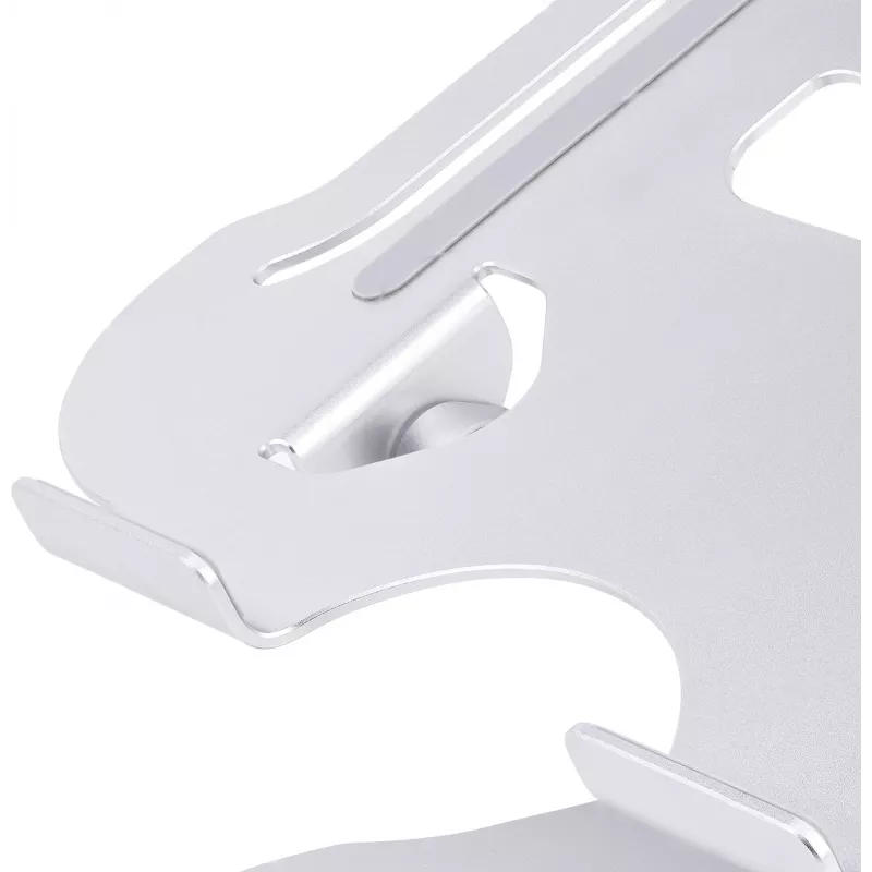 „StarTech.com“ nešiojamojo kompiuterio stovas stalui, ergonomiškas nešiojamojo kompiuterio stovas reguliuojamo aukščio, aliuminis, nešiojamas, atlaiko iki 22 svarų (10 kg), sulankstomas nešiojamojo kompiuterio laikiklis stalui – pasviręs nešiojamojo kompiuterio keltuvas / pakėlimo įrenginys