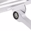 „StarTech.com“ nešiojamojo kompiuterio stovas stalui, ergonomiškas nešiojamojo kompiuterio stovas reguliuojamo aukščio, aliuminis, nešiojamas, atlaiko iki 22 svarų (10 kg), sulankstomas nešiojamojo kompiuterio laikiklis stalui – pasviręs nešiojamojo kompiuterio keltuvas / pakėlimo įrenginys