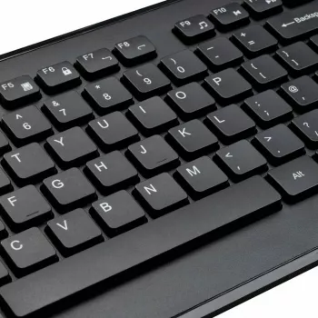 Targus AKM610NO klaviatūra Pelė įtraukta Universali RF belaidė QWERTY Nordic Juoda