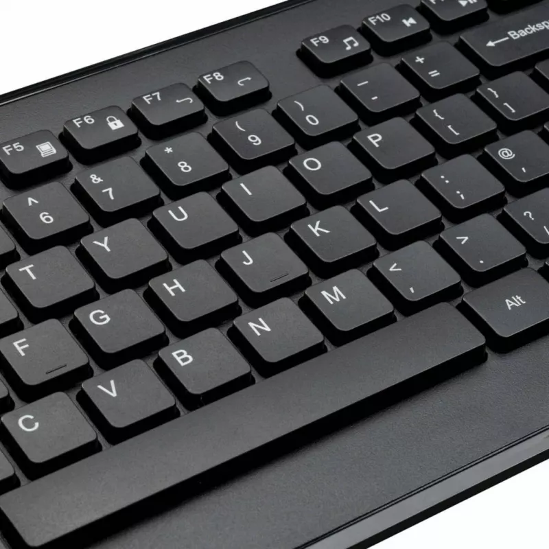 Targus AKM610NO klaviatūra Pelė įtraukta Universali RF belaidė QWERTY Nordic Juoda