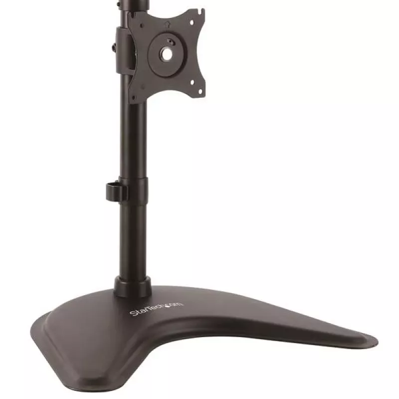 StarTech.com dviejų monitorių stovas – vertikalus, laisvai pastatomas, 10 kg, 33 cm (13 colių), 68,6 cm (27 colių), 100 x 100 mm, juodas