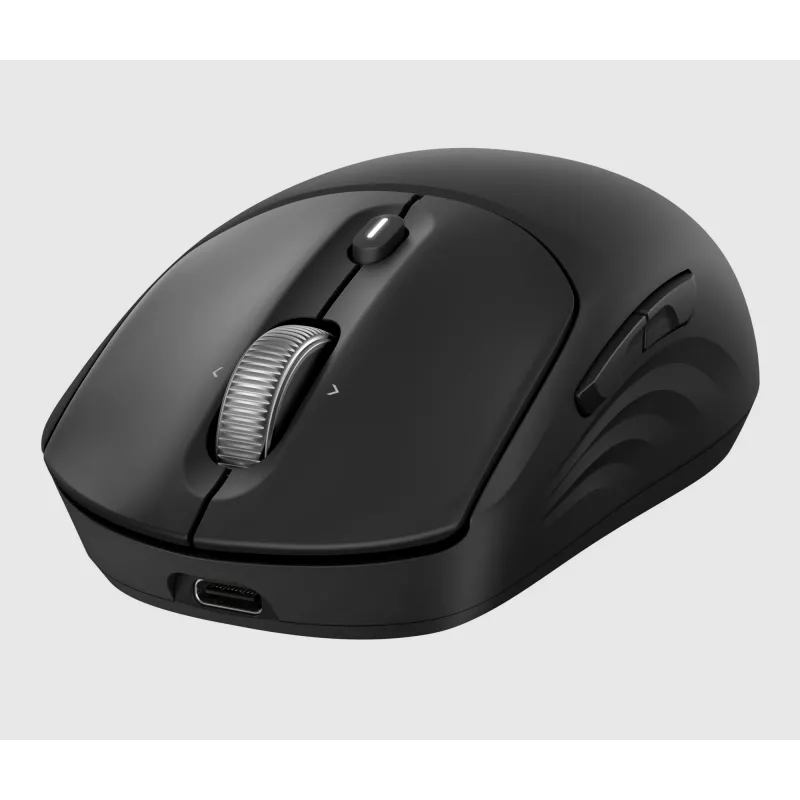 HP 700 Įkraunama belaidė pelė, abiem rankoms tinkama, RF belaidis + Bluetooth, 6000 DPI, juoda