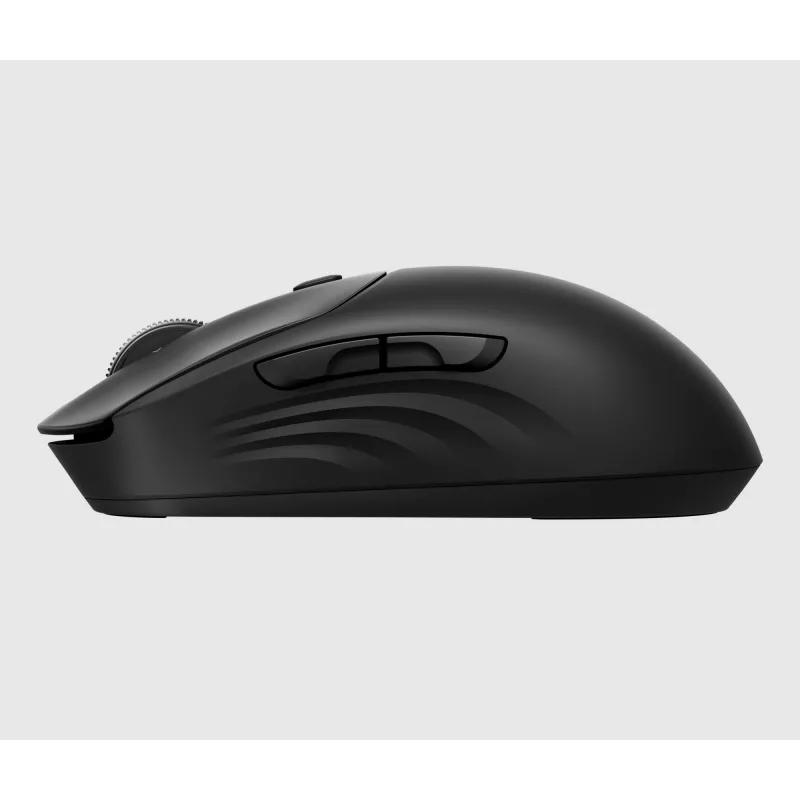HP 700 Įkraunama belaidė pelė, abiem rankoms tinkama, RF belaidis + Bluetooth, 6000 DPI, juoda