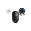 HP 700 Įkraunama belaidė pelė, abiem rankoms tinkama, RF belaidis + Bluetooth, 6000 DPI, juoda