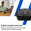 HP 700 Įkraunama belaidė pelė, abiem rankoms tinkama, RF belaidis + Bluetooth, 6000 DPI, juoda
