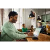 HP 700 Įkraunama belaidė pelė, abiem rankoms tinkama, RF belaidis + Bluetooth, 6000 DPI, juoda