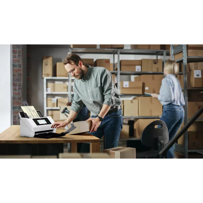 Epson WorkForce DS-800WN lapinis skaitytuvas 600 x 600 DPI A4 Baltas