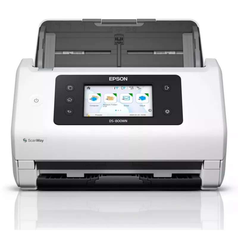 Epson WorkForce DS-800WN lapinis skaitytuvas 600 x 600 DPI A4 Baltas