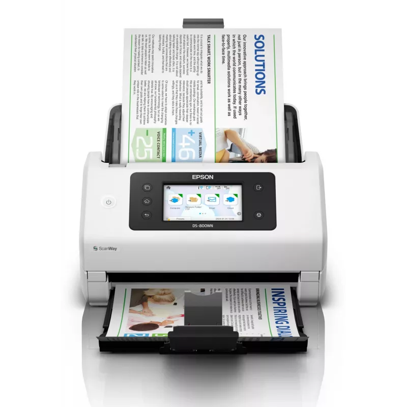 Epson WorkForce DS-800WN lapinis skaitytuvas 600 x 600 DPI A4 Baltas