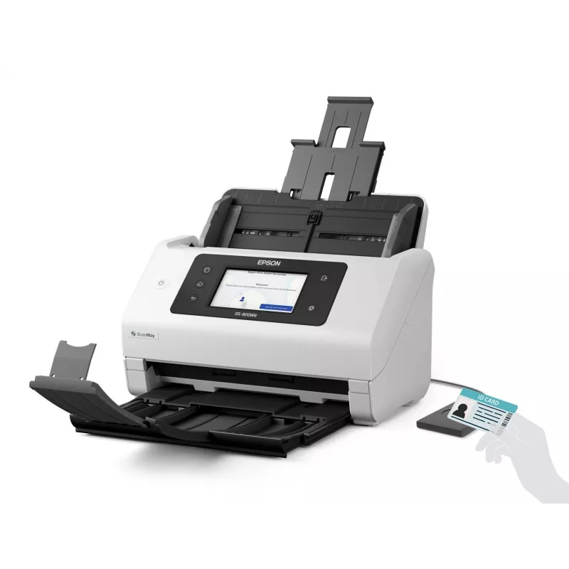 Epson WorkForce DS-800WN lapinis skaitytuvas 600 x 600 DPI A4 Baltas