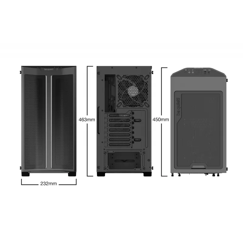 be quiet Pure Base 500DX Juoda