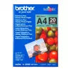 Brother A4 blizgus popierius, 260 g/m², A4, mėlynas, raudonas, 20 lapų, 265 µm, 100 metų