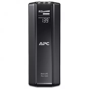 APC Power Saving Back-UPS RS 1500 230V CEE 7/5, linijinė-interaktyvi, 1,5 kVA, 865 W, 445 J, E / F tipas, sandari švino rūgštinė baterija (VRLA)