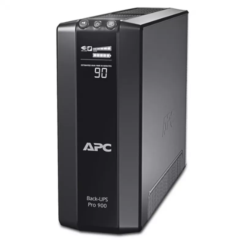 APC Power-Saving Back-UPS Pro, 0,9 kVA, 540 W, 355 J, 45 dB, Type E, sandari švino rūgštinė baterija (VRLA)