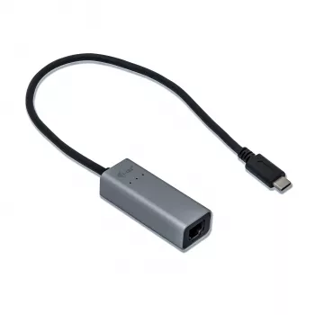 i-tec Metal USB-C Gigabit Ethernet adapteris, laidinis, USB Type-C, Ethernet, 1000 Mbit/s, pilka