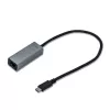 i-tec Metal USB-C Gigabit Ethernet adapteris, laidinis, USB Type-C, Ethernet, 1000 Mbit/s, pilka