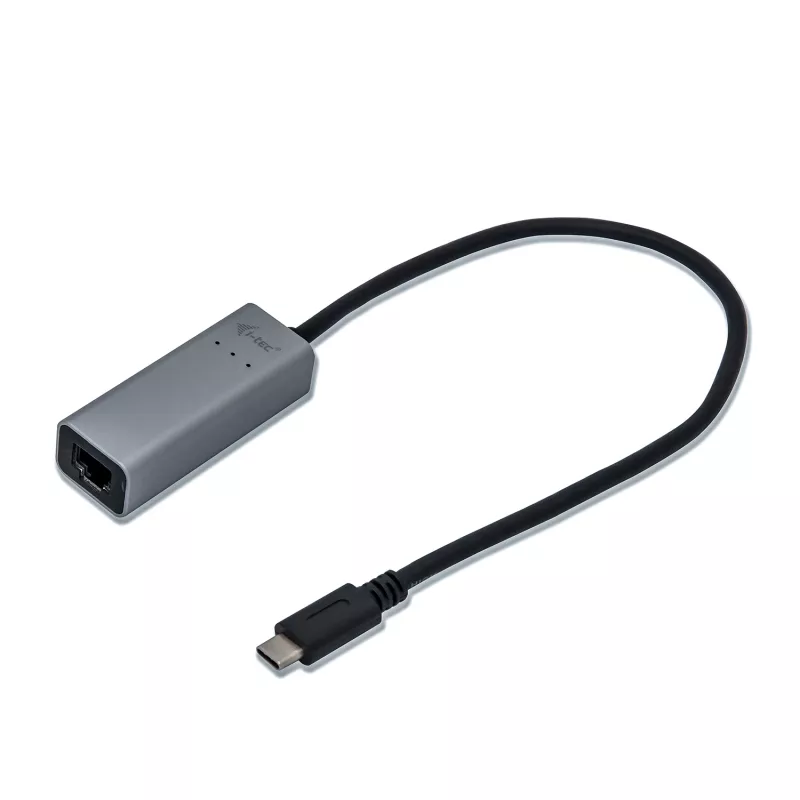 i-tec Metal USB-C Gigabit Ethernet adapteris, laidinis, USB Type-C, Ethernet, 1000 Mbit/s, pilka
