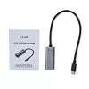 i-tec Metal USB-C Gigabit Ethernet adapteris, laidinis, USB Type-C, Ethernet, 1000 Mbit/s, pilka