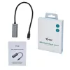 i-tec Metal USB-C Gigabit Ethernet adapteris, laidinis, USB Type-C, Ethernet, 1000 Mbit/s, pilka
