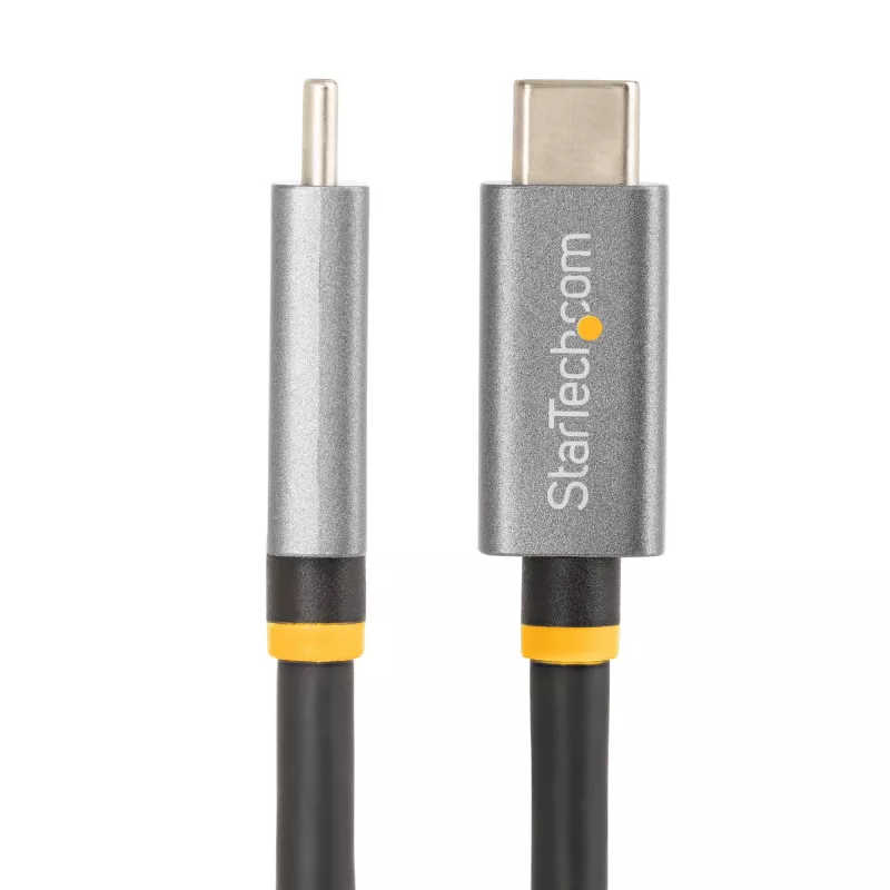 StarTech.com 3ft (1m) USB4 laidas, USB-IF sertifikuotas USB-C laidas, 40 Gbps, USB Type-C duomenų perdavimo laidas, 100W maitinimo tiekimas, 8K 60Hz, suderinamas su Thunderbolt 4/3/USB 3.2