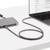 StarTech.com 3ft (1m) USB4 laidas, USB-IF sertifikuotas USB-C laidas, 40 Gbps, USB Type-C duomenų perdavimo laidas, 100W maitinimo tiekimas, 8K 60Hz, suderinamas su Thunderbolt 4/3/USB 3.2