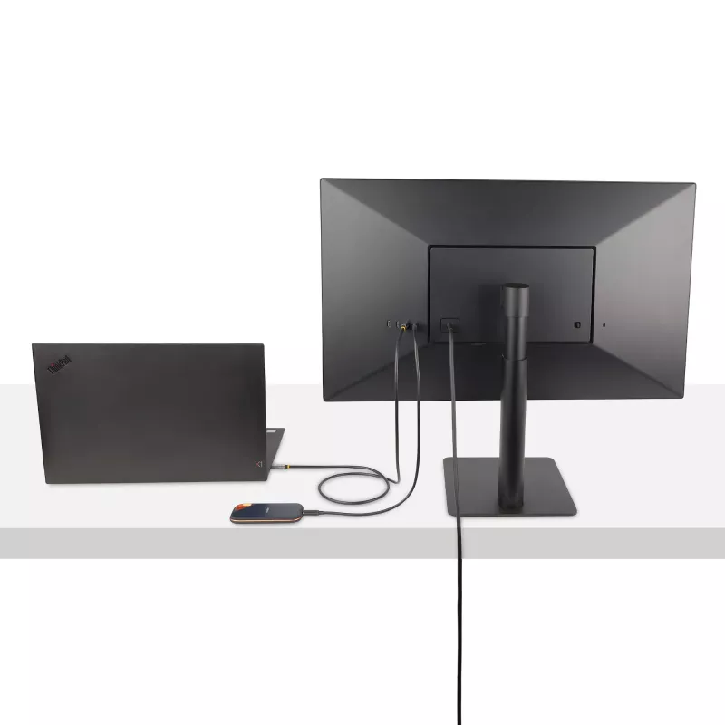 StarTech.com 3ft (1m) USB4 laidas, USB-IF sertifikuotas USB-C laidas, 40 Gbps, USB Type-C duomenų perdavimo laidas, 100W maitinimo tiekimas, 8K 60Hz, suderinamas su Thunderbolt 4/3/USB 3.2