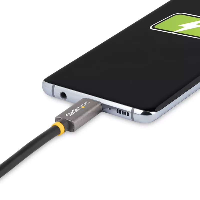 StarTech.com 3ft (1m) USB4 laidas, USB-IF sertifikuotas USB-C laidas, 40 Gbps, USB Type-C duomenų perdavimo laidas, 100W maitinimo tiekimas, 8K 60Hz, suderinamas su Thunderbolt 4/3/USB 3.2