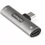 StarTech.com USB C garso ir įkrovimo adapteris – USB-C garso adapteris su 3,5 mm TRRS ausinių / laisvų rankų įrangos lizdu ir 60 W USB Type-C maitinimo perdavimo įkrovikliu – USB-C telefonams / planšetėms / nešiojamiesiems kompiuteriams