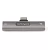 StarTech.com USB C garso ir įkrovimo adapteris – USB-C garso adapteris su 3,5 mm TRRS ausinių / laisvų rankų įrangos lizdu ir 60 W USB Type-C maitinimo perdavimo įkrovikliu – USB-C telefonams / planšetėms / nešiojamiesiems kompiuteriams