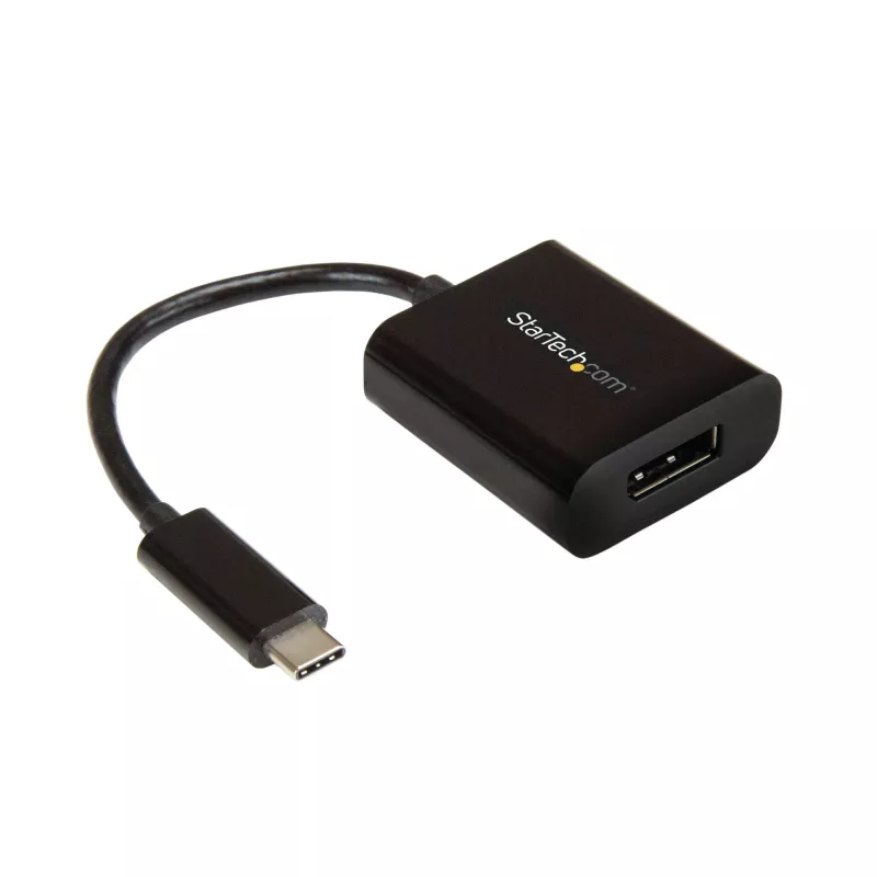“StarTech.com” USB-C į DisplayPort adapteris - 4K 60Hz/8K 30Hz - USB Type-C į DP 1.4 HBR2 adapteris - Kompaktiškas USB-C (DP Alt Mode) monitoriaus vaizdo keitiklis - Suderinamas su “Thunderbolt 3”
