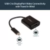 “StarTech.com” USB-C į DisplayPort adapteris - 4K 60Hz/8K 30Hz - USB Type-C į DP 1.4 HBR2 adapteris - Kompaktiškas USB-C (DP Alt Mode) monitoriaus vaizdo keitiklis - Suderinamas su “Thunderbolt 3”