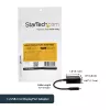 “StarTech.com” USB-C į DisplayPort adapteris - 4K 60Hz/8K 30Hz - USB Type-C į DP 1.4 HBR2 adapteris - Kompaktiškas USB-C (DP Alt Mode) monitoriaus vaizdo keitiklis - Suderinamas su “Thunderbolt 3”