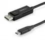 StarTech.com 3,3 pėd. (1 m) USB-C į DisplayPort 1.4 laidas 8K 60 Hz / 4K – dvipusis DP į USB-C arba USB-C į DP reversinis vaizdo adapterio laidas – HBR3 / HDR / DSC – USB Type-C / Thunderbolt monitoriaus laidas