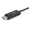 StarTech.com 3,3 pėd. (1 m) USB-C į DisplayPort 1.4 laidas 8K 60 Hz / 4K – dvipusis DP į USB-C arba USB-C į DP reversinis vaizdo adapterio laidas – HBR3 / HDR / DSC – USB Type-C / Thunderbolt monitoriaus laidas