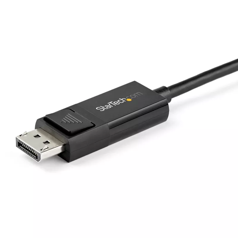 StarTech.com 3,3 pėd. (1 m) USB-C į DisplayPort 1.4 laidas 8K 60 Hz / 4K – dvipusis DP į USB-C arba USB-C į DP reversinis vaizdo adapterio laidas – HBR3 / HDR / DSC – USB Type-C / Thunderbolt monitoriaus laidas