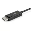 StarTech.com 1,8 m (2 m) USB C į DisplayPort 1.4 kabelis 8K 60Hz/4K – Dviejų krypčių DP į USB-C arba USB-C į DP reversinis vaizdo adapterio kabelis – HBR3/HDR/DSC – USB Type C/TB3 monitoriaus kabelis (CDP2DP142MBD)