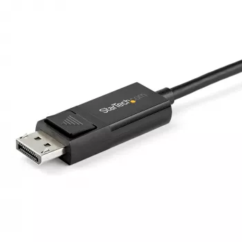 StarTech.com 1,8 m (2 m) USB C į DisplayPort 1.4 kabelis 8K 60Hz/4K – Dviejų krypčių DP į USB-C arba USB-C į DP reversinis vaizdo adapterio kabelis – HBR3/HDR/DSC – USB Type C/TB3 monitoriaus kabelis (CDP2DP142MBD)