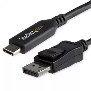 “StarTech.com” 1,8 m USB-C – DisplayPort 1.4 laidas, 4K/5K/8K USB Type-C prie DP 1.4 “Alt Mode” vaizdo adapteris keitiklis – HBR3/HDR/DSC – 8K 60 Hz DP monitoriaus laidas, skirtas USB-C/„Thunderbolt 3“