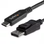 “StarTech.com” 1,8 m USB-C – DisplayPort 1.4 laidas, 4K/5K/8K USB Type-C prie DP 1.4 “Alt Mode” vaizdo adapteris keitiklis – HBR3/HDR/DSC – 8K 60 Hz DP monitoriaus laidas, skirtas USB-C/„Thunderbolt 3“