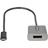 StarTech.com USB-C prie DisplayPort adapteris - 8K/4K 60Hz USB-C į DisplayPort 1.4 adapterio raktas - USB Type-C prie DP monitoriaus vaizdo keitiklis - Veikia su Thunderbolt 3 - su 12 colių ilgio pritvirtintu kabeliu