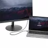 StarTech.com 1,8 m USB-C į DisplayPort 1.2 kabelis 4K 60Hz - USB-C į DisplayPort adapterio kabelis HBR2 - USB Type-C DP Alt Mode į DP monitoriaus vaizdo kabelis - veikia su Thunderbolt 3 - juodas