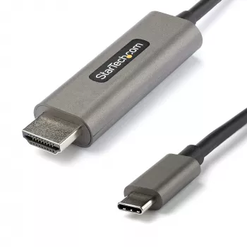 StarTech.com 6 pėdų (2 m) USB-C į HDMI laidas 4K 60 Hz su HDR10 – Ultra HD USB Type-C į 4K HDMI 2.0b vaizdo adapterio laidas – USB-C į HDMI HDR monitoriaus / ekrano keitiklis – DP 1.4 Alt Mode HBR3