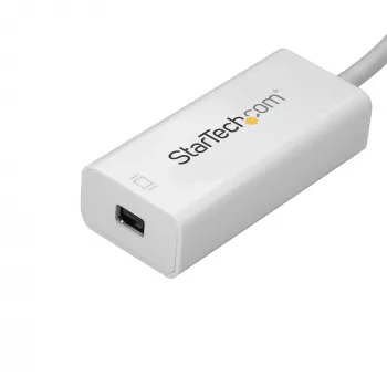 StarTech.com USB-C į Mini DisplayPort adapteris – 4K 60Hz – baltas – USB 3.1 Type-C į Mini DP adapteris – atnaujinta versija yra CDP2MDPEC
