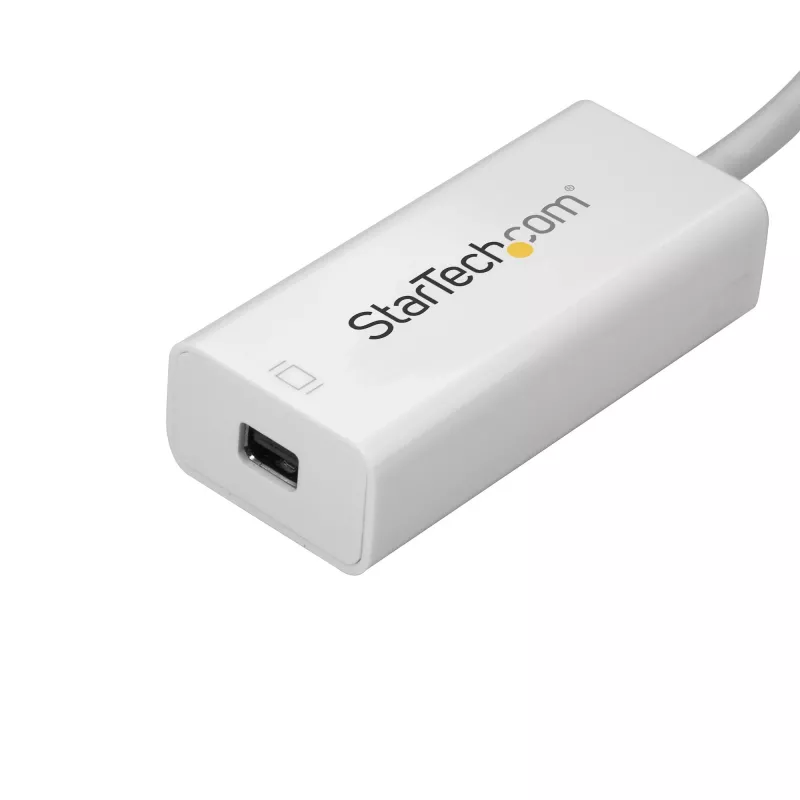 StarTech.com USB-C į Mini DisplayPort adapteris – 4K 60Hz – baltas – USB 3.1 Type-C į Mini DP adapteris – atnaujinta versija yra CDP2MDPEC