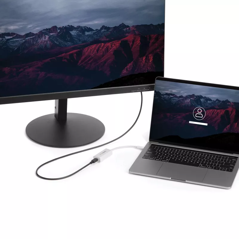 StarTech.com USB-C į Mini DisplayPort adapteris – 4K 60Hz – baltas – USB 3.1 Type-C į Mini DP adapteris – atnaujinta versija yra CDP2MDPEC