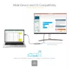 StarTech.com USB-C - Mini DisplayPort adapteris - 4K 60Hz USB-C - mDP adapterio raktas - USB Type-C - Mini DP monitorius - Vaizdo keitiklis - Veikia su Thunderbolt 3 - 12 colių ilgio prijungtas laidas - Atnaujinta CDP2MDP versija