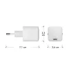 dbramante1928 re-charge Pro - EU sieninis įkroviklis - USB-C 30W - W