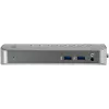 StarTech.com USB-C USB-A dokas – hibridinė universali USB 3.0 prijungimo stotelė USB-C arba USB-A nešiojamiesiems kompiuteriams – dviejų monitorių 4K 60Hz HDMI/DisplayPort – 6x USB-A, GbE – USB 3.1 Gen 1 – Windows/Mac