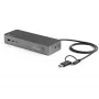 StarTech.com universali nešiojamojo kompiuterio prijungimo stotelė, hibridinis USB-C ir USB-A dokas, dviejų 4K DP ir HDMI, 100 W maitinimo tiekimas, Mac / Windows / Chrome OS, 4x USB 5 Gbps šakotuvas, GbE